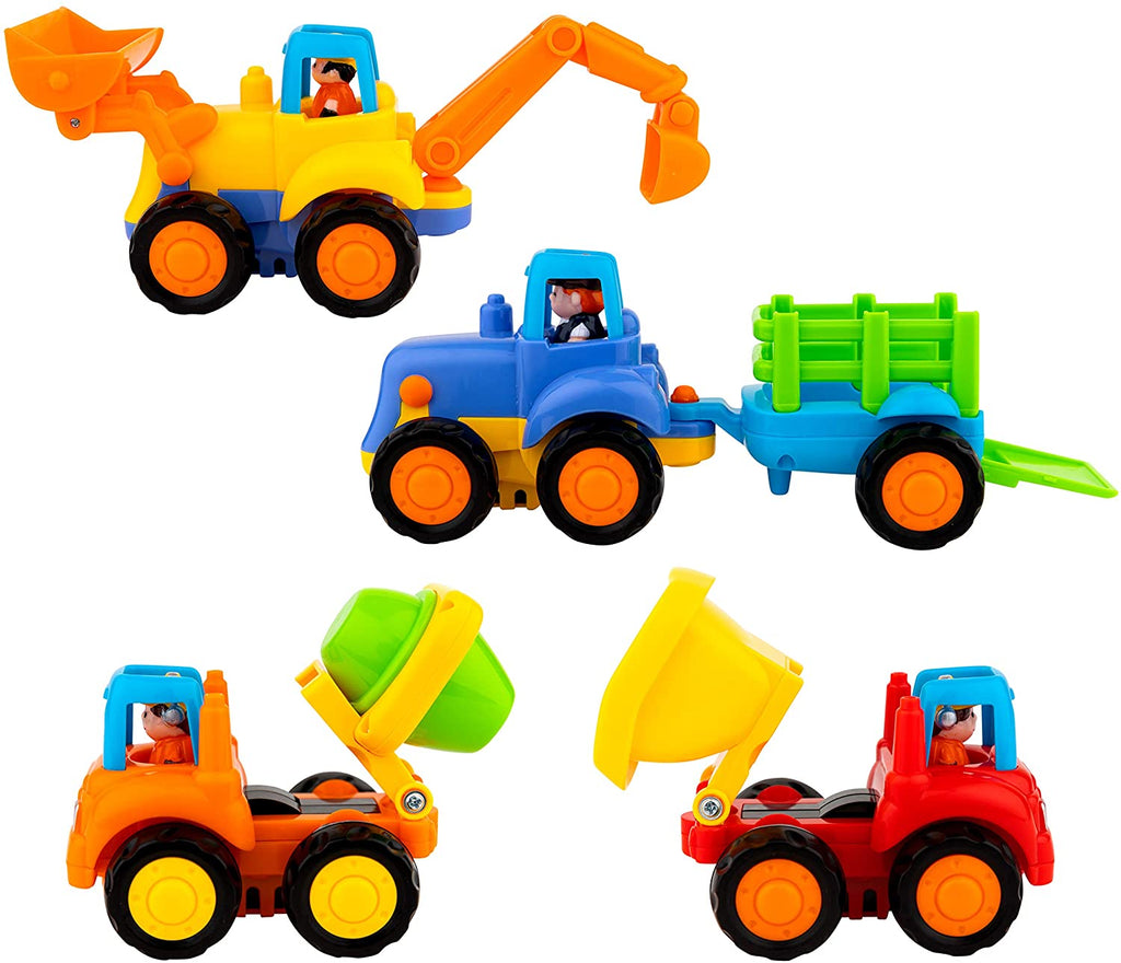 Friction Powered Cars - set of  4