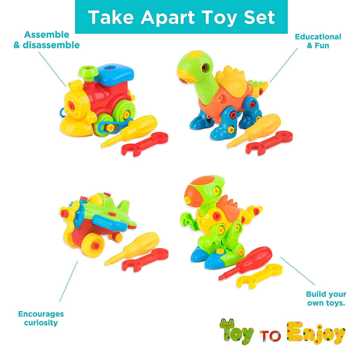 9 Take-Apart Toys With Tools