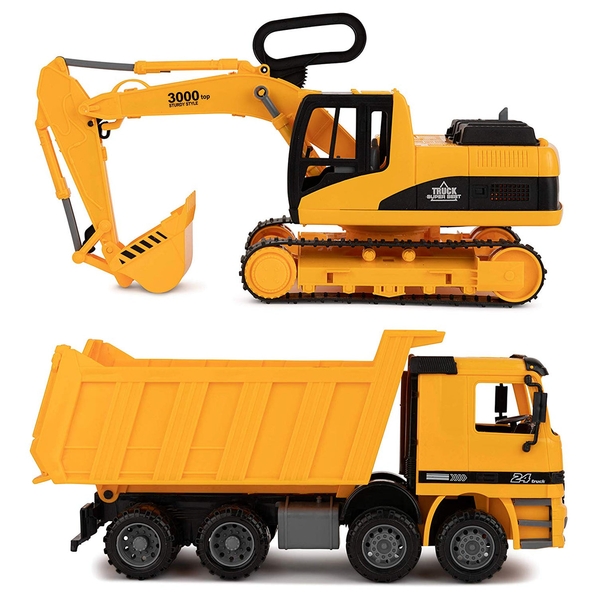 Excavator Dump Truck Set Toy To Enjoy