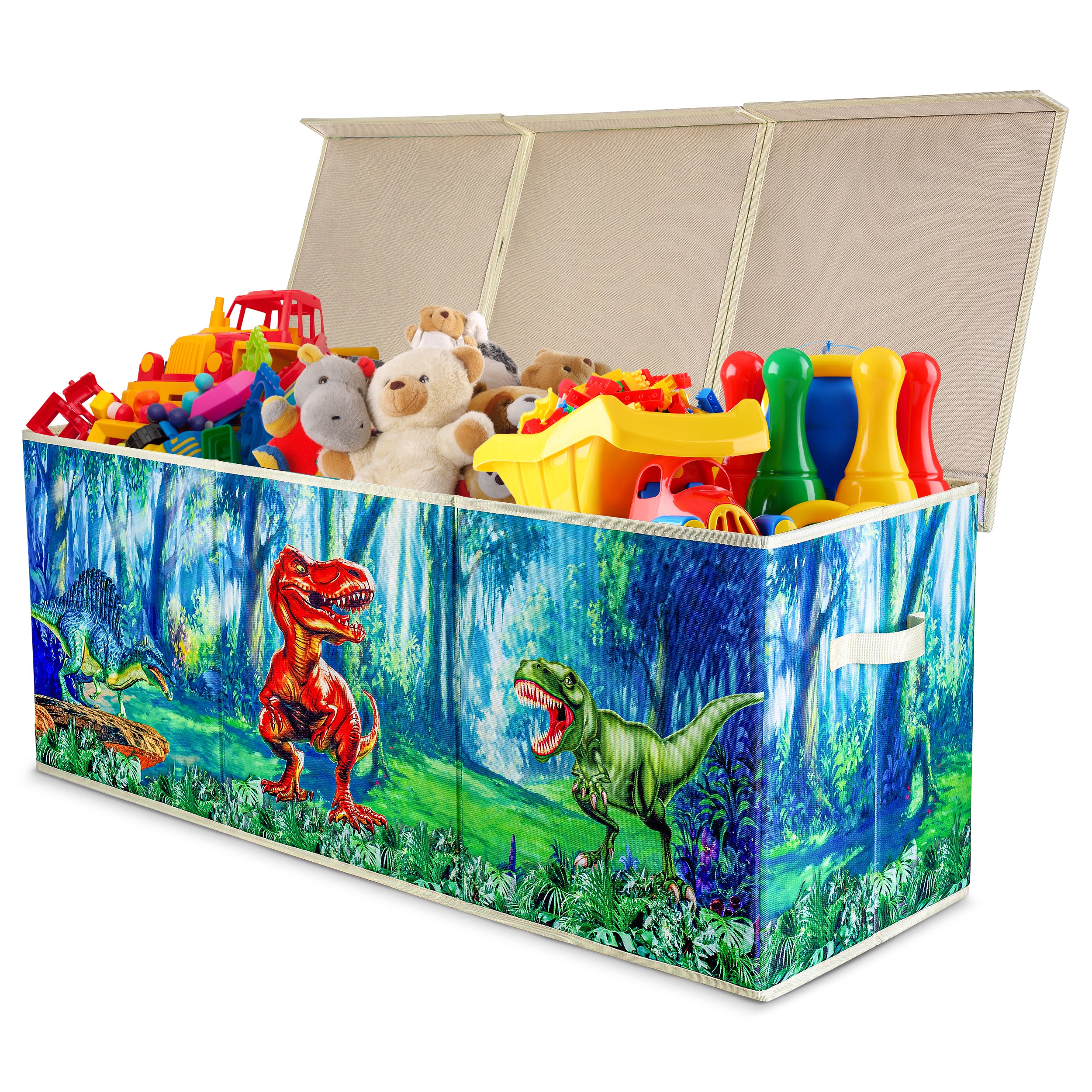 Toy to Enjoy Kids Toy Box - Large Stuffed Animal Storage, Collapsible – Toy  To Enjoy