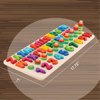 Wooden Blocks Puzzle with Alphabet & Numbers