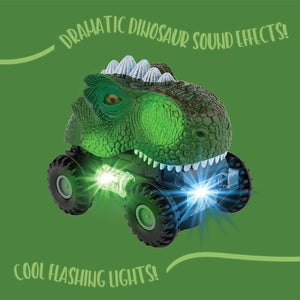 Dinosaur Cars 1 pack green