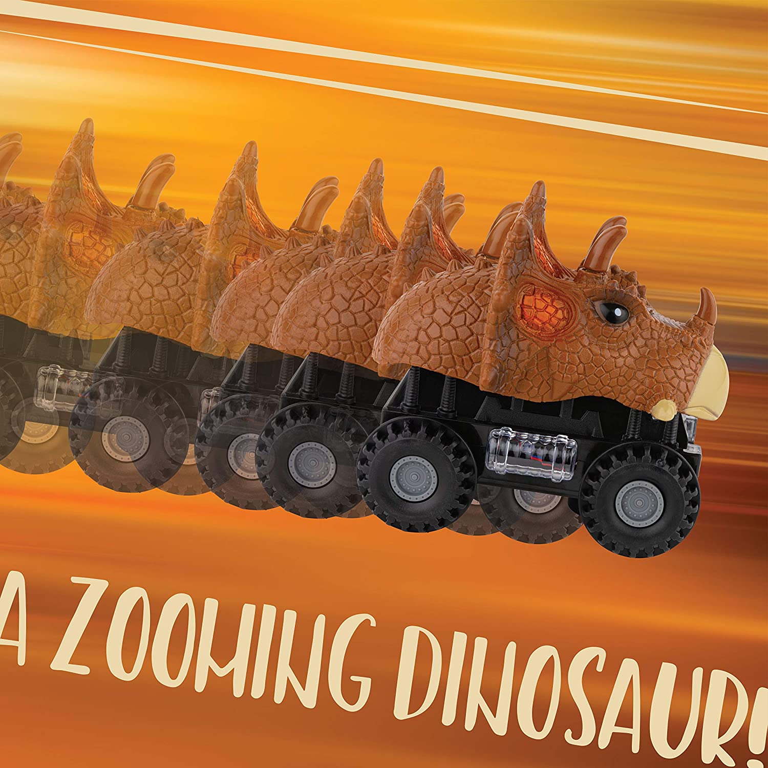 Dinosaur Cars 4 pack