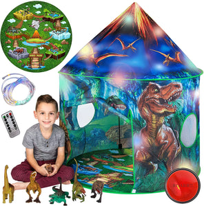 pop up tent indoor Dinosaur Pop-Up Kids' Tent by Toy To Enjoy – Indoor & Outdoor Play Ten