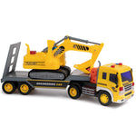 Friction Construction Truck With Excavator
