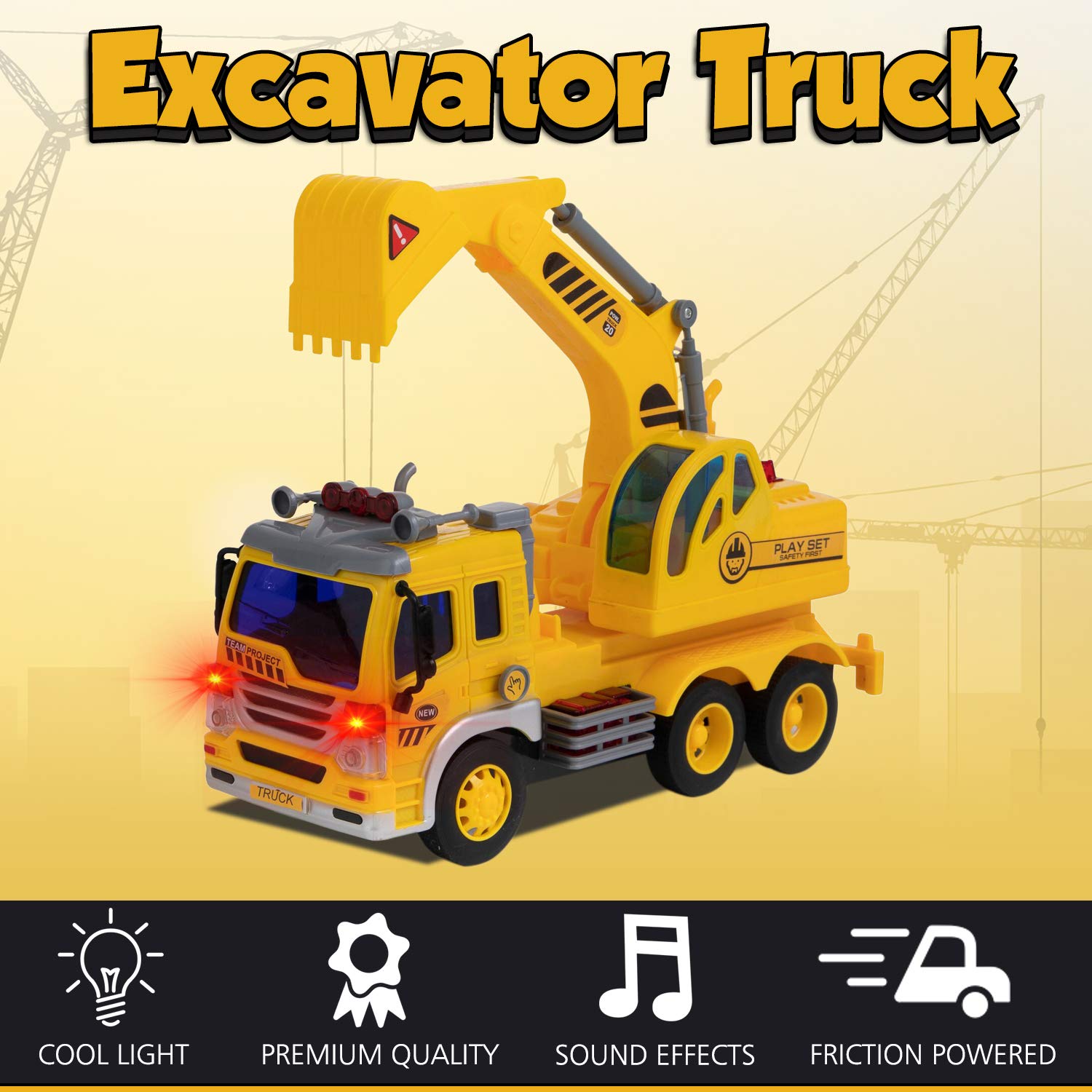 Friction Excavator Truck