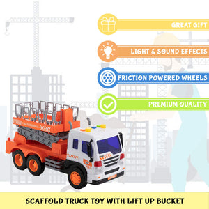 Friction Scaffold Bucket Lift Truck